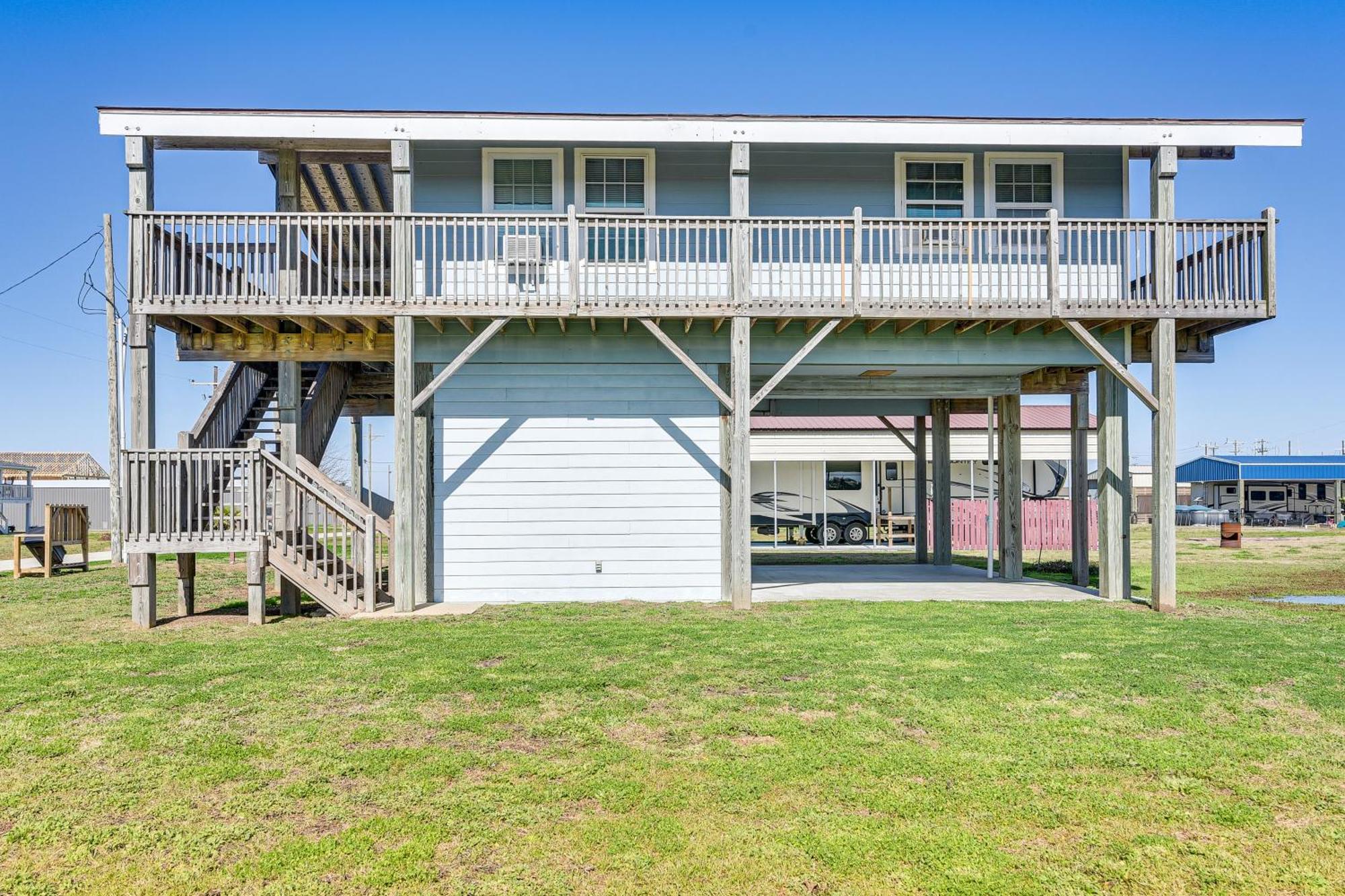 Crystal Beach Home With 2 Grills Walk To Shore! Eksteriør bilde
